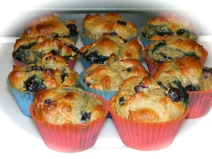 Blueberry Maple Muffins
